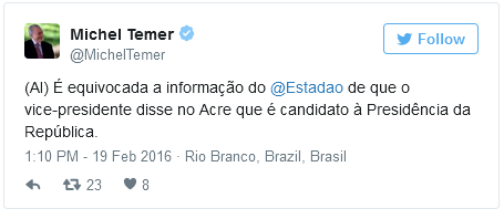 temer twitter